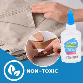 Ultra-stick 30ML Cloth Sewing Glue Kit Pure White Liquid Solution Universal Adhesives PVC Liquid Glue Fast Drying 
Ultra-stick 30ML Cloth Sewing Glue Kit Pure White Liquid Solution Universal Adhesives PVC Liquid Glue Fast Drying