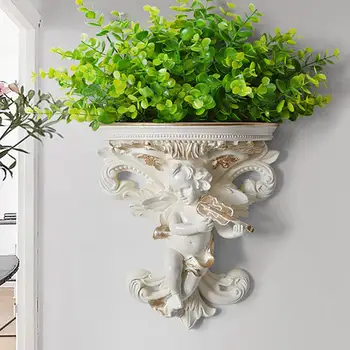 European Home Decoration Stickers Angel Three-dimensional Wall Background Mural Craft Decoration Resin Wall holder Hanging Shelf
European Home Decoration Stickers Angel Three-dimensional Wall Background Mural Craft Decoration Resin Wall holder Hanging Shelf