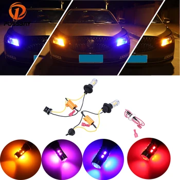 POSSBAY Auto LED DRL Daytime Running Light Car Front Turn Signals 7440 20SMD Canbus Error Free Car Fog Light Bulbs Yellow Red
POSSBAY Auto LED DRL Daytime Running Light Car Front Turn Signals 7440 20SMD Canbus Error Free Car Fog Light Bulbs Yellow Red