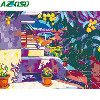 AZQSD Painting By Numbers Abstract Landscape DIY Home Decoration Unframe Coloring By Numbers Town Acrylic Paint Handpainted Gift
AZQSD Painting By Numbers Abstract Landscape DIY Home Decoration Unframe Coloring By Numbers Town Acrylic Paint Handpainted Gift