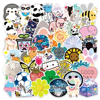 50 PCs VSCO Cute Cartoon Animal Stickers Waterproof Moveable Travel Trolley Notebook Skateboard
50 PCs VSCO Cute Cartoon Animal Stickers Waterproof Moveable Travel Trolley Notebook Skateboard