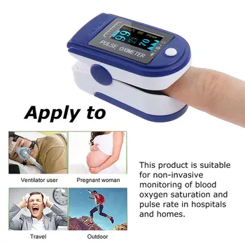 1 set OLED screen Finger clip oximeter monitoring finger oxygen pulse blood oxygen saturation detector Oximeter
1 set OLED screen Finger clip oximeter monitoring finger oxygen pulse blood oxygen saturation detector Oximeter
