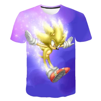 Sonic Summer T Shirt For Choldren Boys Girls 3D Cartoon Printed Short Tee T-shirt Polyester Tshirt Kids Children Clothes 4-14T
Sonic Summer T Shirt For Choldren Boys Girls 3D Cartoon Printed Short Tee T-shirt Polyester Tshirt Kids Children Clothes 4-14T