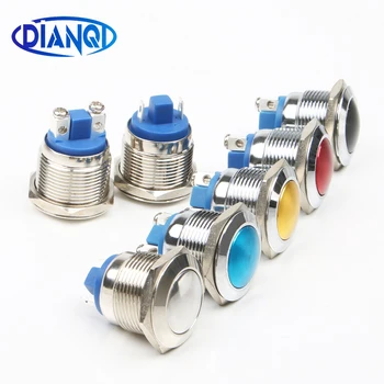 19mm part Aluminum oxide press button switch domed/spherical head 1NO Momentary Car waterproof reset Push Button Switch 19BYQX.F 
19mm part Aluminum oxide press button switch domed/spherical head 1NO Momentary Car waterproof reset Push Button Switch 19BYQX.F