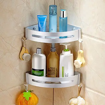 Bathroom Shower Caddy Adhesive Corner Shelf Storage No Drilling Wall Mounted
Bathroom Shower Caddy Adhesive Corner Shelf Storage No Drilling Wall Mounted