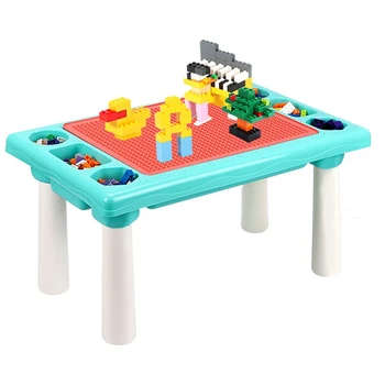Children Multi Function Blocks Table Early Learning Toy Building Table with 300Pcs Building Block Toys Set for Kids
Children Multi Function Blocks Table Early Learning Toy Building Table with 300Pcs Building Block Toys Set for Kids