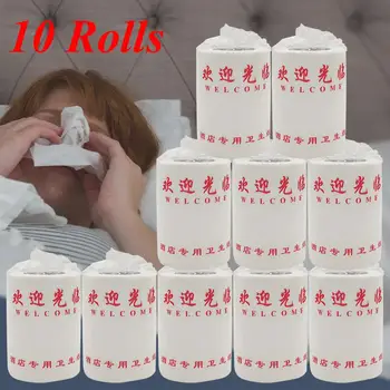10 Rolls Three-Layer Paper Towels Soft Towels Household Tissue Cleaning Paper for Table Bathroom Living Room Napkin Kitchen Ship
10 Rolls Three-Layer Paper Towels Soft Towels Household Tissue Cleaning Paper for Table Bathroom Living Room Napkin Kitchen Ship