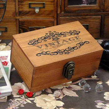 Wooden Keepsake Box Decorative Wooden Crafts Box with Lock and Key for Jewelry Gift Storage VJ-Drop
Wooden Keepsake Box Decorative Wooden Crafts Box with Lock and Key for Jewelry Gift Storage VJ-Drop