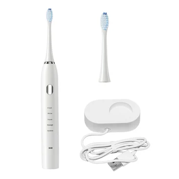 Electric Toothbrush Powerful Cleaning Rechargeable Toothbrush IPX7 Waterproof Included Toothbrush
Electric Toothbrush Powerful Cleaning Rechargeable Toothbrush IPX7 Waterproof Included Toothbrush