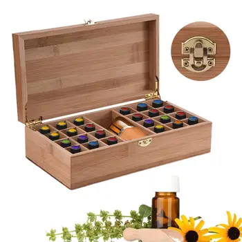 25 Bottles 5ml 10ml 15ml Essential Oil Box Bamboo Essential Oil Bottle Organizer Aromatherapy Bottles Storage Case
25 Bottles 5ml 10ml 15ml Essential Oil Box Bamboo Essential Oil Bottle Organizer Aromatherapy Bottles Storage Case