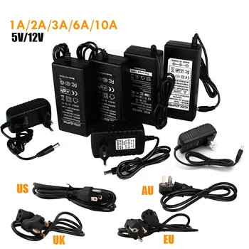 AC 110-240V 12V 1A 2A 3A 5A 6A 10A AC to DC Adapter Universal Power Adapter Charger LED Light Strip Plug CCTV
AC 110-240V 12V 1A 2A 3A 5A 6A 10A AC to DC Adapter Universal Power Adapter Charger LED Light Strip Plug CCTV