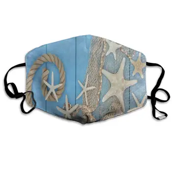 Face Mask Starfish Seashell Rose Shell Personalized Cycling Half Face Earloop Mouth Mask for Women
Face Mask Starfish Seashell Rose Shell Personalized Cycling Half Face Earloop Mouth Mask for Women