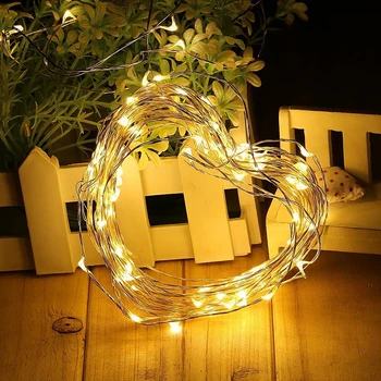 Durable Fairy String Light 100LED Landscape Lamp Xmas Decor Festival Wedding Fairy Light Romantic Copper Wire Yard Garden
Durable Fairy String Light 100LED Landscape Lamp Xmas Decor Festival Wedding Fairy Light Romantic Copper Wire Yard Garden