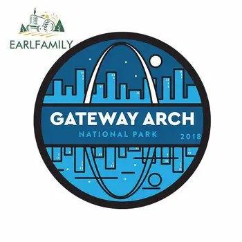 EARLFAMILY 13cm x 12.9cm for Gateway Arch Building Bumper Trunk Anime Decal Cartoon Air Conditioner Windshield RV Car Stickers
EARLFAMILY 13cm x 12.9cm for Gateway Arch Building Bumper Trunk Anime Decal Cartoon Air Conditioner Windshield RV Car Stickers