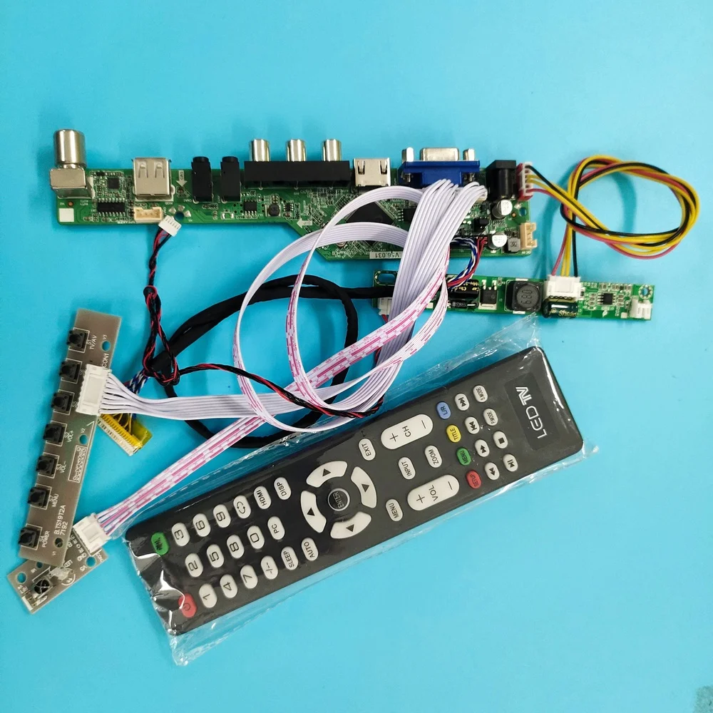 Комплект для детской панели экран 13 3 дюйма VGA HDMI 1280X800 30pin DIY CVBS светодиодный LVDS TV AV
