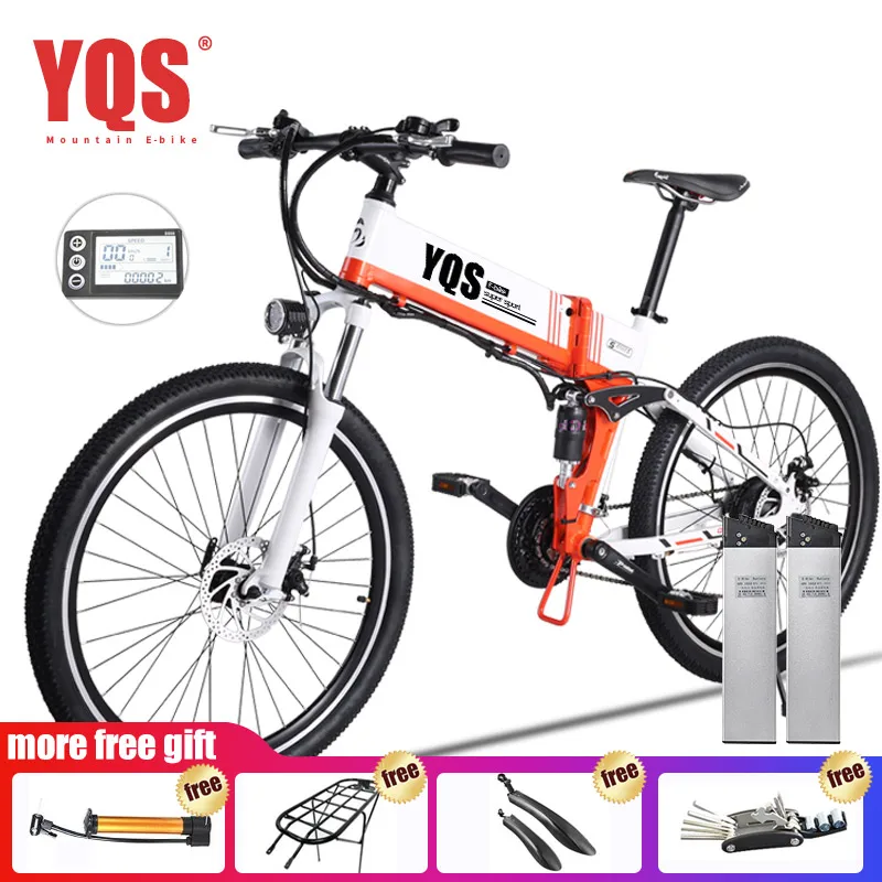 Sale YQS Electric Bike High Speed 110KM Built-in Lithium battery ebike electric 26" Off road electric bicycle bicicleta eletric 3