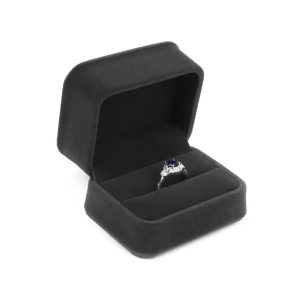 soft velvet couple ring box jewelry box gift box storage case