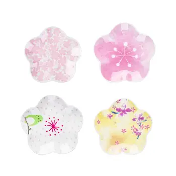 LanLan 5.5 Inches Ceramic Plum Blossom Shape Saucer Dish Set Party Tableware Set Porcelain Breakfast Plates Dishes Noodle Bowl
LanLan 5.5 Inches Ceramic Plum Blossom Shape Saucer Dish Set Party Tableware Set Porcelain Breakfast Plates Dishes Noodle Bowl