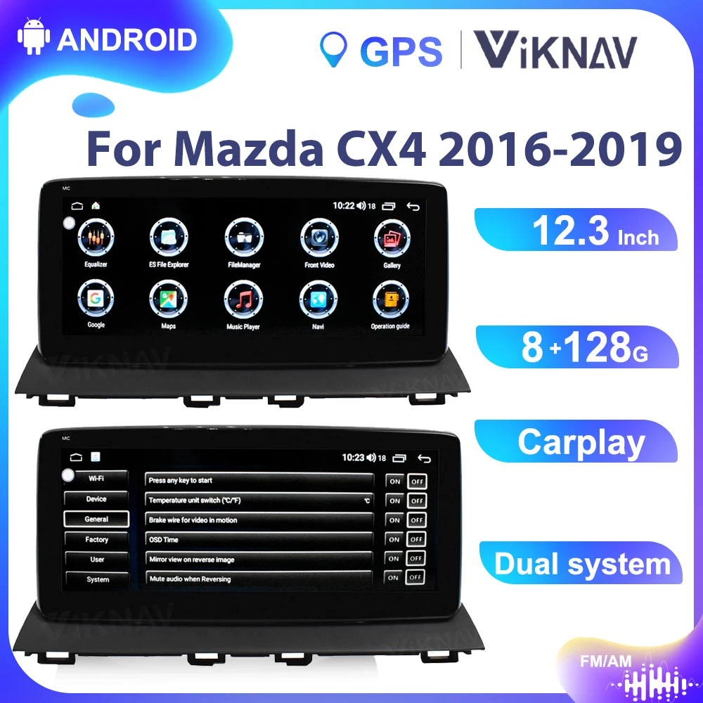 12.3inch Android Car Radio DVD Multimedia Video Player For Mazda CX-4 2016-2019 GPS Navigation auto streo 2din
12.3inch Android Car Radio DVD Multimedia Video Player For Mazda CX-4 2016-2019 GPS Navigation auto streo 2din