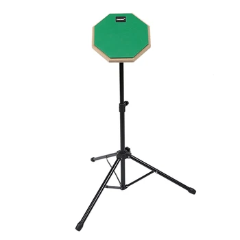 8 Inch Green Rubber Wooden Dumb Drum Practice Training Drum Pad with Stand for Percussion Instruments Parts
8 Inch Green Rubber Wooden Dumb Drum Practice Training Drum Pad with Stand for Percussion Instruments Parts