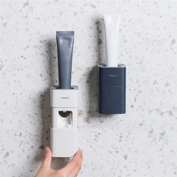 Automatic Toothpaste Squeezer Hand Free Tooth Paste Squeezing Dispenser Easy Press Toothpaste Holder Bathroom Tools
Automatic Toothpaste Squeezer Hand Free Tooth Paste Squeezing Dispenser Easy Press Toothpaste Holder Bathroom Tools