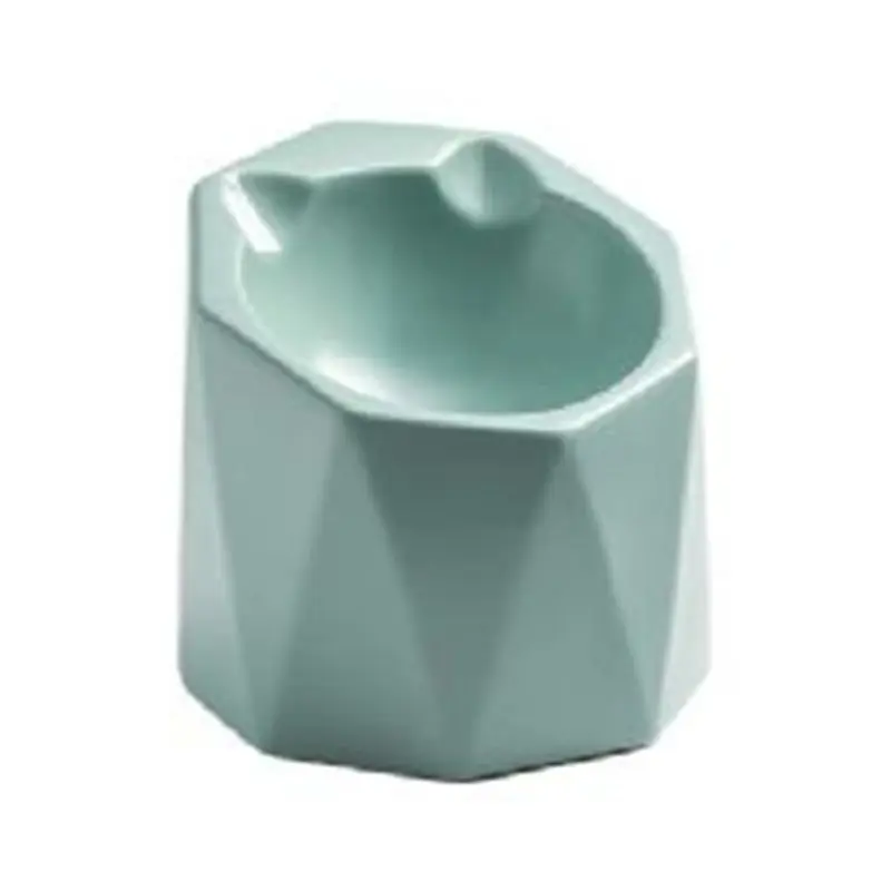 Simple Design Geometric Creative Cat Food Bowl Six-sided Ceramic Cervical Feed 72XF
Simple Design Geometric Creative Cat Food Bowl Six-sided Ceramic Cervical Feed 72XF