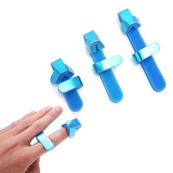 Finger Splint Aluminum & Foam Support Brace For Mallet Finger/Sprain/Fracture/Pain Relief/Finger Knuckle Immobilization 2 Styles 
Finger Splint Aluminum & Foam Support Brace For Mallet Finger/Sprain/Fracture/Pain Relief/Finger Knuckle Immobilization 2 Styles