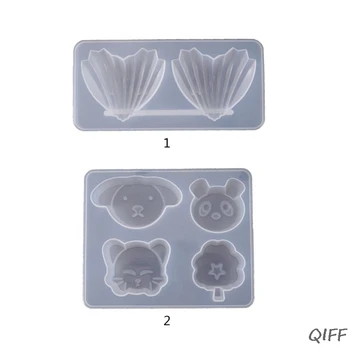 DIY Crystal Epoxy Mold Dog Panda Cat Shape UV Resin Mould Decorations Making 
DIY Crystal Epoxy Mold Dog Panda Cat Shape UV Resin Mould Decorations Making