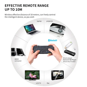 Multi-touchpad Keyboard Wireless Bluetooth Keyboards For Smart Phone Projector Tablet PC Game Console 450 Li-Ion Battery
Multi-touchpad Keyboard Wireless Bluetooth Keyboards For Smart Phone Projector Tablet PC Game Console 450 Li-Ion Battery