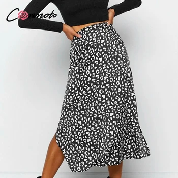 Conmoto leopard print summer 2020 casual midi skirt women high waist slit sexy skirts ladies plus size high fashion skirt
Conmoto leopard print summer 2020 casual midi skirt women high waist slit sexy skirts ladies plus size high fashion skirt