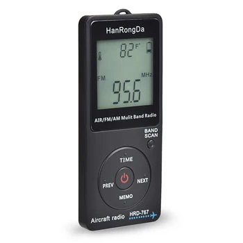 HanRongDa Radio FM/AM/AIR Multi Band Radio Aircraft Band Radio Receiver Blacklit LCD Display Lock Button with Earphone bag
HanRongDa Radio FM/AM/AIR Multi Band Radio Aircraft Band Radio Receiver Blacklit LCD Display Lock Button with Earphone bag
