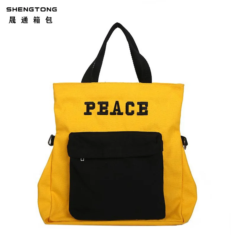 2019 New Style Contrast Color Canvas Backpack Multi-functional Triple Use Artistic Single-shoulder Crossbody Bag
2019 New Style Contrast Color Canvas Backpack Multi-functional Triple Use Artistic Single-shoulder Crossbody Bag