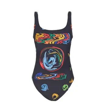 Fashion Printed Girl Swimsuit Sexy Bikinis Pop Print Lady Women Bodysuits Outfits Classic Pattern Swimming set
Fashion Printed Girl Swimsuit Sexy Bikinis Pop Print Lady Women Bodysuits Outfits Classic Pattern Swimming set