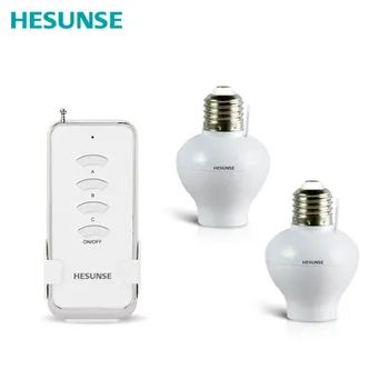Free Shipping remote control switch YE27-GRC 1N2 Two ways Wireless Lamp Holder With 1 Remote Controller + 2 Lamp Base
Free Shipping remote control switch YE27-GRC 1N2 Two ways Wireless Lamp Holder With 1 Remote Controller + 2 Lamp Base