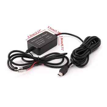 Mini USB 12V To 5V Power Adapter Low Voltage Protection For Driving Recorder GPS DVR Dash Camera E7CA
Mini USB 12V To 5V Power Adapter Low Voltage Protection For Driving Recorder GPS DVR Dash Camera E7CA