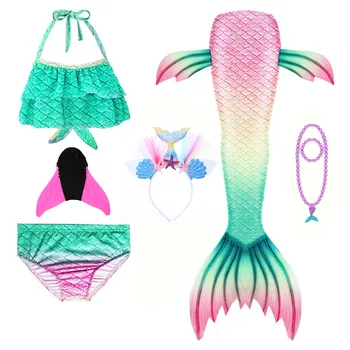 Summer Bikini Set Girls Swimsuit Mermaid Tails for Swimming Princess Tail Bathing Suit Can Add Monofin for Kids 3-12 Year
Summer Bikini Set Girls Swimsuit Mermaid Tails for Swimming Princess Tail Bathing Suit Can Add Monofin for Kids 3-12 Year