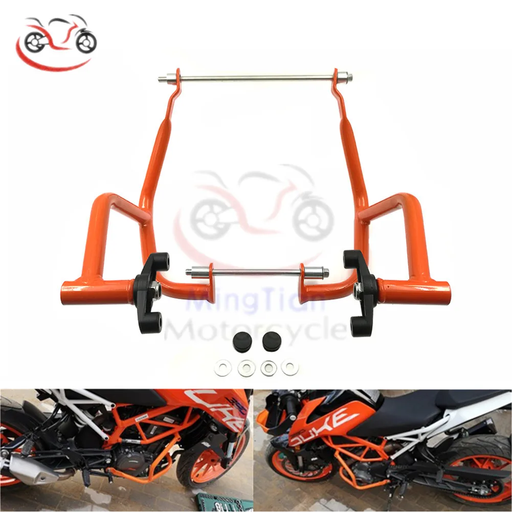 

DUKE250 DUKE390 17-19 Engine Guard Highway Crash Bar Body Frame Protector Side Buffer Bumper for KTM 250/390 Duke 2017 2018 2019