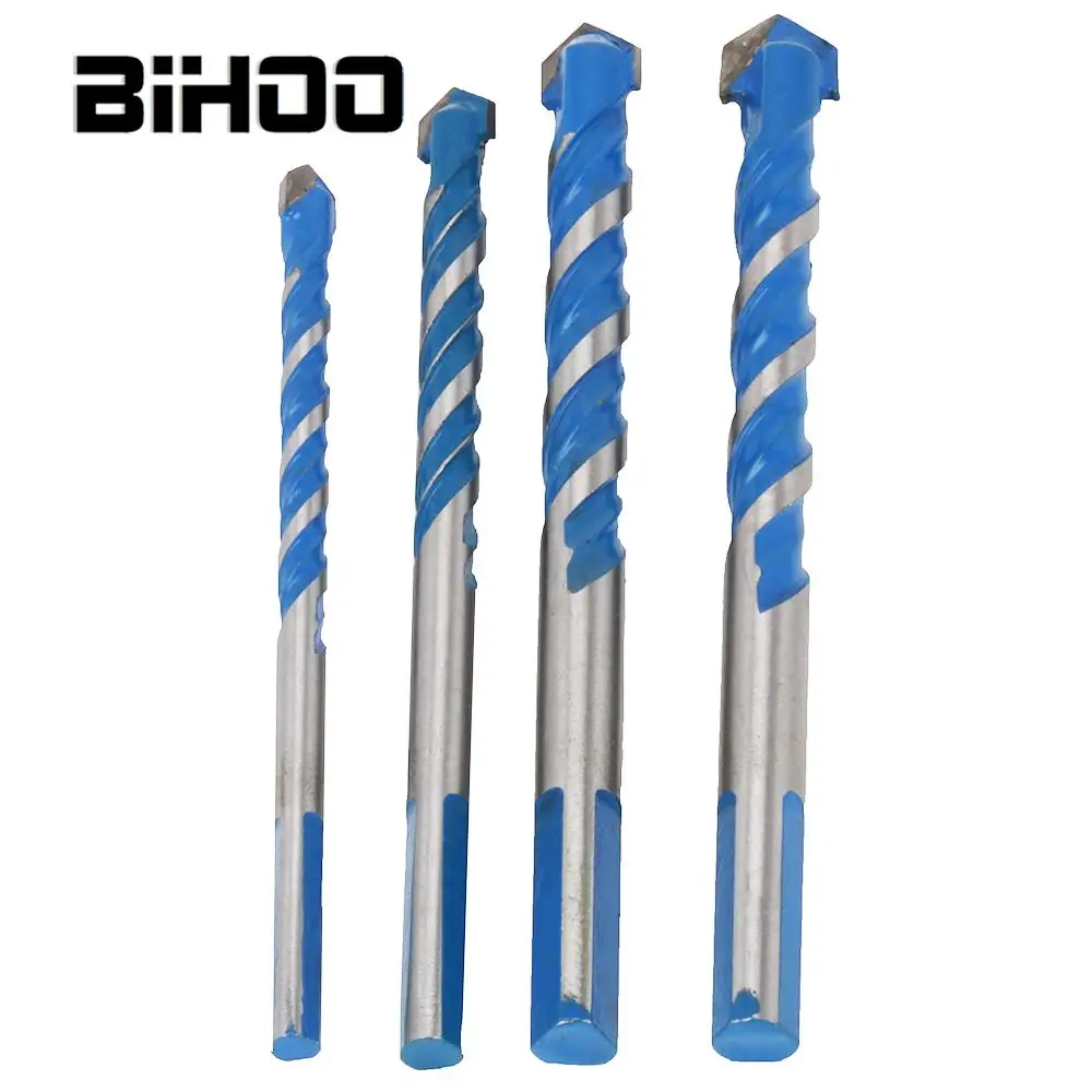 4Pcs/Set Alloy Triangle Drill Bit Set Ceramic Tile Drill Bit for Glass Brick Tile Concrete Plastic Wood 6/8/10/12mm
4Pcs/Set Alloy Triangle Drill Bit Set Ceramic Tile Drill Bit for Glass Brick Tile Concrete Plastic Wood 6/8/10/12mm