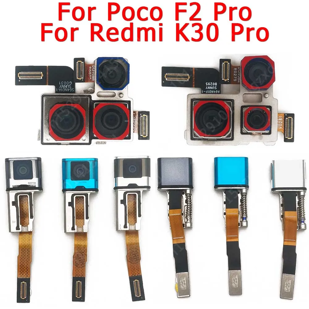 Front Back Camera For Xiaomi Mi Poco F2 Pro PocoF2 F2Pro Redmi K30 Main Rear Facing Selfie Frontal Camera Module
Front Back Camera For Xiaomi Mi Poco F2 Pro PocoF2 F2Pro Redmi K30 Main Rear Facing Selfie Frontal Camera Module