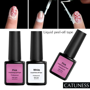 CATUNESS White Pink Base Peel-off Protection Liquid Varnish Easy Clean Fast Dry Finger Skin Protected 8ml for Nail Varnishes
CATUNESS White Pink Base Peel-off Protection Liquid Varnish Easy Clean Fast Dry Finger Skin Protected 8ml for Nail Varnishes