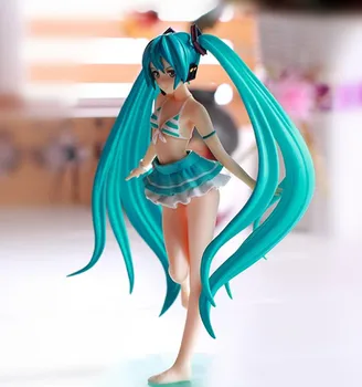 Hot Japan Sexy Anime VOCALOID Wave S-style Hatsune Miku Bikini Swimsuit Ver PVC toy sexy Girl 1/12 Action Figure Model Doll 15cm
Hot Japan Sexy Anime VOCALOID Wave S-style Hatsune Miku Bikini Swimsuit Ver PVC toy sexy Girl 1/12 Action Figure Model Doll 15cm