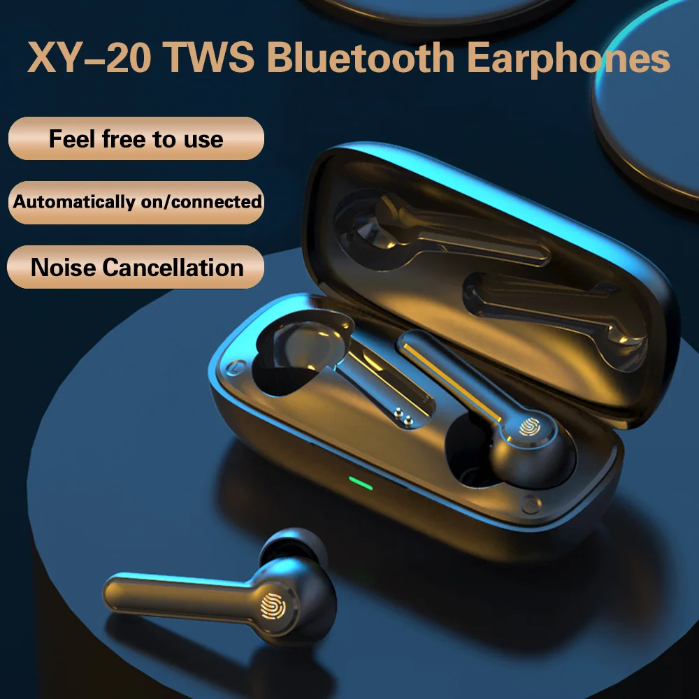 Bluetooth 5.0 Earphone 9D Stereo Wireless Bluetooth Headphone Earbuds Noise Cancelling Sports Waterproof Headset With Microphone
Bluetooth 5.0 Earphone 9D Stereo Wireless Bluetooth Headphone Earbuds Noise Cancelling Sports Waterproof Headset With Microphone