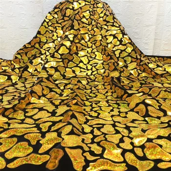African Velvet Lace Fabric 2020 yellow High Quality Lace French Nigerian Mesh big Sequins Lace Fabrics For Wedding Dress Sewing
African Velvet Lace Fabric 2020 yellow High Quality Lace French Nigerian Mesh big Sequins Lace Fabrics For Wedding Dress Sewing