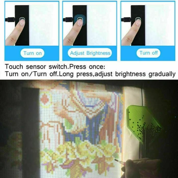 Pad Diamond Painting Tool Diamond Embroidery Accessories DIY Home Decor LED Light Pad 3 Levels Adjustable Brightness Light Box
Pad Diamond Painting Tool Diamond Embroidery Accessories DIY Home Decor LED Light Pad 3 Levels Adjustable Brightness Light Box