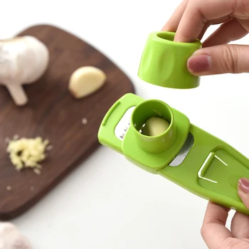 ABS garlic press Restaurant and bar accessories kitchen accessories versatile ginger garlic grinder grater slicer vegetable
ABS garlic press Restaurant and bar accessories kitchen accessories versatile ginger garlic grinder grater slicer vegetable