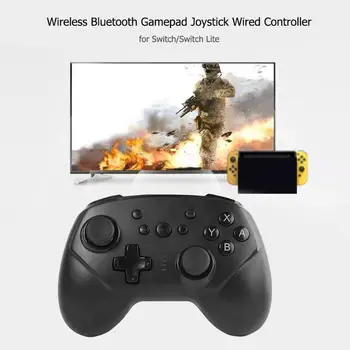 Wireless Bluetooth Gamepad Joystick Wired Controller Reset Key Supporting Vibration Function for NS Switch/Switch Lite
Wireless Bluetooth Gamepad Joystick Wired Controller Reset Key Supporting Vibration Function for NS Switch/Switch Lite