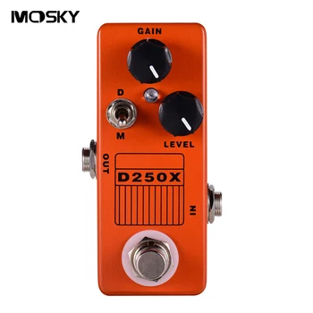 MOSKY D250X Analog Preamp Overdrive Mini Guitar Effect Pedal True Bypass Full Metal Shell Guitar Parts & Accessories
MOSKY D250X Analog Preamp Overdrive Mini Guitar Effect Pedal True Bypass Full Metal Shell Guitar Parts & Accessories