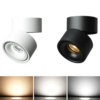 AC85-265V LED Ceiling Light 3W 5W 7W 10W 12W Surface Mounted Ceiling Lamp Foldable 360 Degree Rotatable Background Wall Lights 
AC85-265V LED Ceiling Light 3W 5W 7W 10W 12W Surface Mounted Ceiling Lamp Foldable 360 Degree Rotatable Background Wall Lights