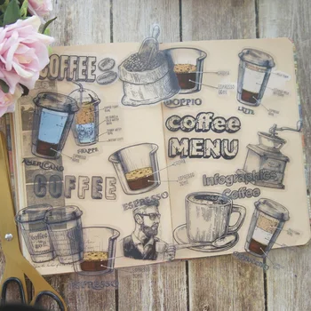 28pcs Hand Drawn Coffee Formula Style PVC Sticker Scrapbooking DIY Gift Packing Label Decoration Tag
28pcs Hand Drawn Coffee Formula Style PVC Sticker Scrapbooking DIY Gift Packing Label Decoration Tag
