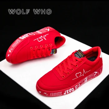 

2020 Fashion Chunky Sneakers Unisex Men Canvas Shoes Lace Up Casual Sneaker Walk Designer Summer Men's Shoes Flats krasovki BA07